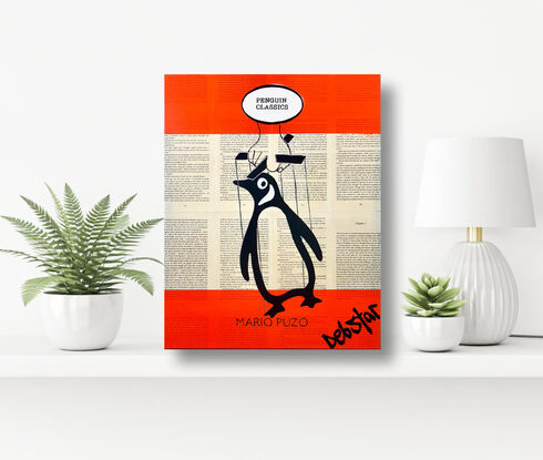 penguin book cover the godfather