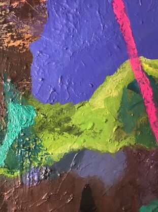 Colourful textured abstract 