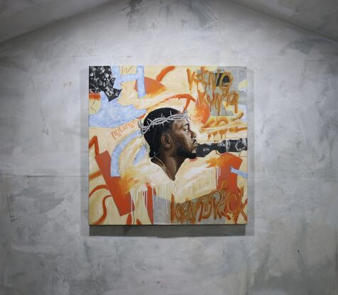 Abstract Kendrick Lamar