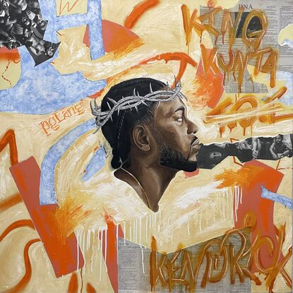 Abstract Kendrick Lamar