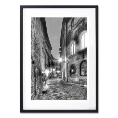 Street scene in Tuscany, Italy