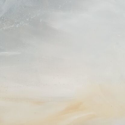 An abstract of clouds and landscape in earth colours of brown, cream, beige and cream