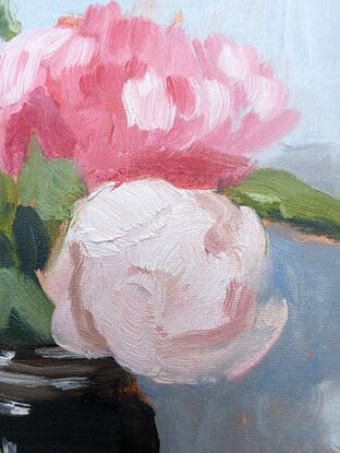 Still life with  peonies