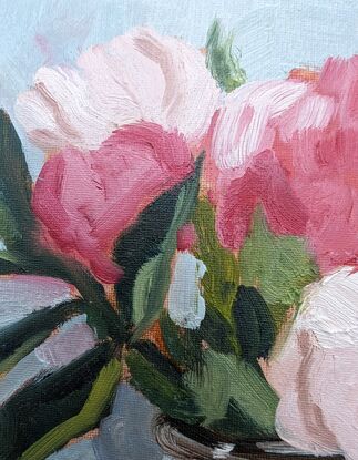 Still life with  peonies