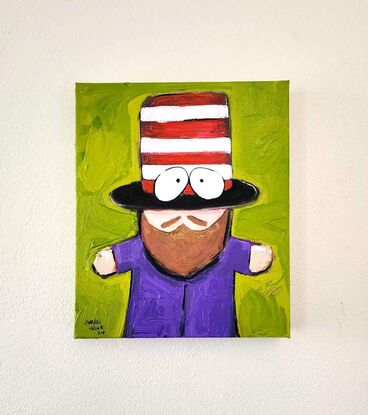 South Park inspired pop art painting