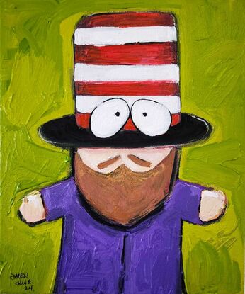 South Park inspired pop art painting