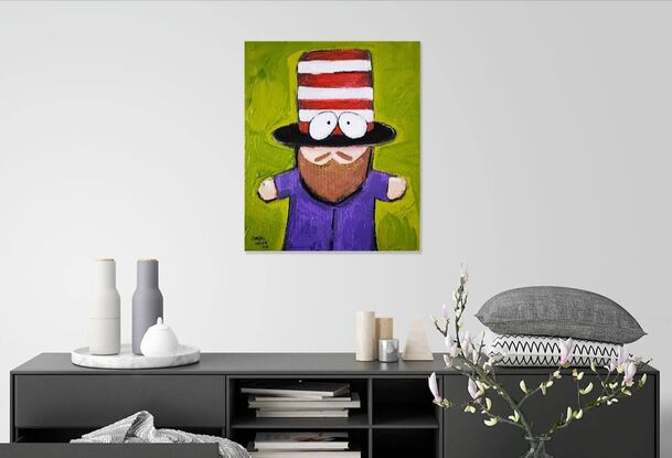 South Park inspired pop art painting