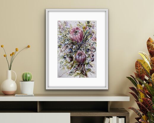 Pink proteas and more