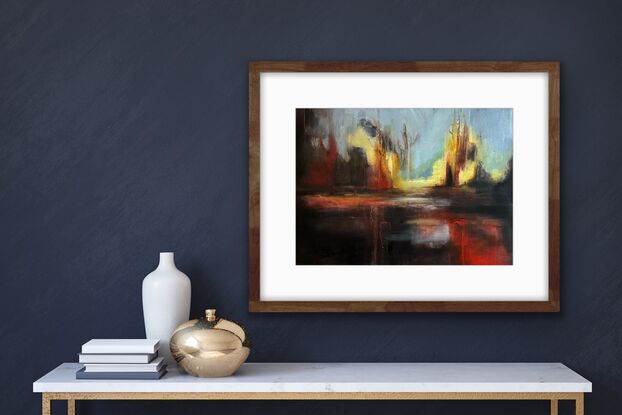 Capturing ethereal mood in an abstracted landscape