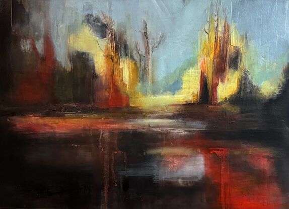 Capturing ethereal mood in an abstracted landscape