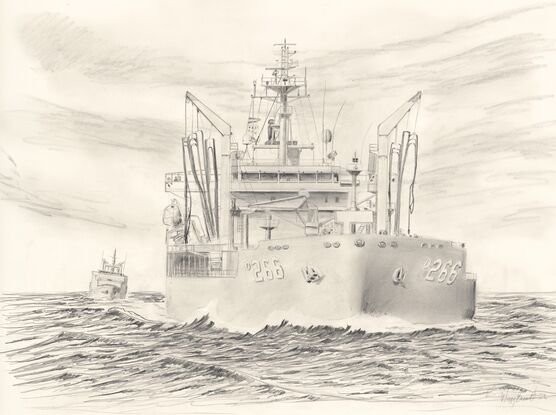 Fllet Replenishment Vessel HMAS Sirius