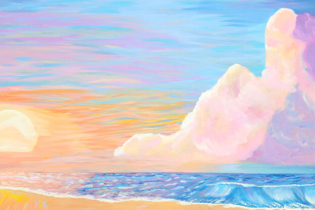 Beach
seascape
Fantasy
Rainbow
Reflection
Rock
Sunset
Pink
Purple
Peachy
Yellow
Hill
Cloud
Sun
Rainbow Cloud
Purple Cloud
Pink Cloud