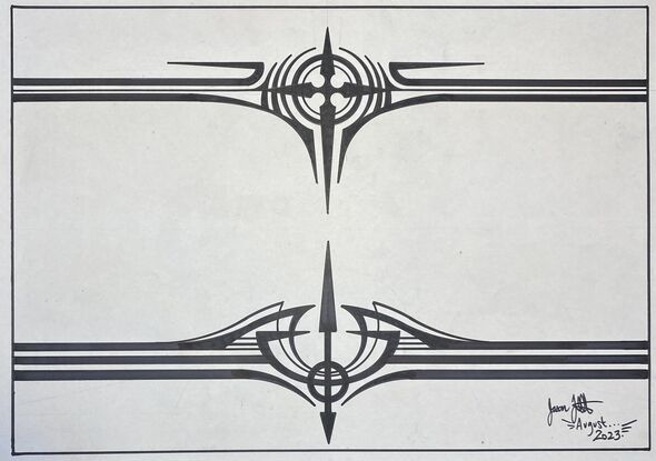 TRIBAL ARMBAND TATTOO DESIGN 