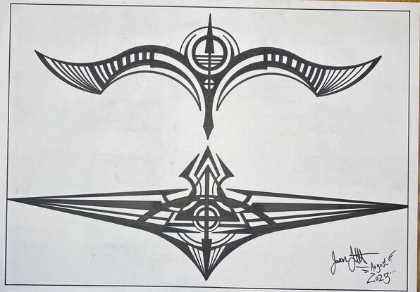 TRIBAL ARMBAND TATTOO DESIGN 