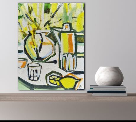 Contemporary still life painting 