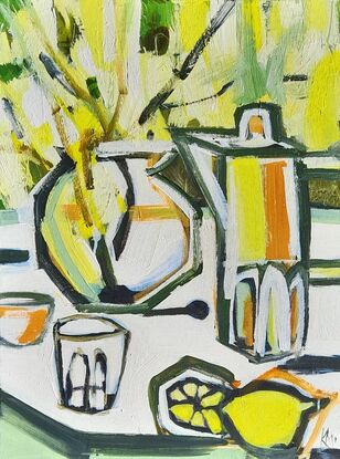 Contemporary still life painting 