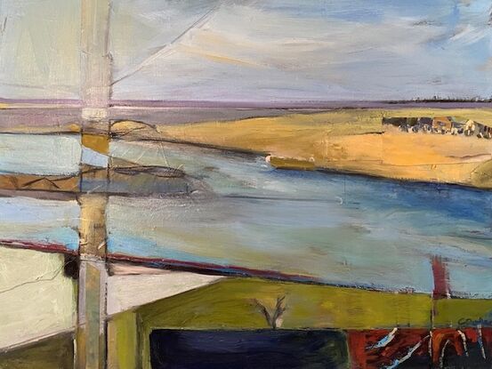 Tweed river impression