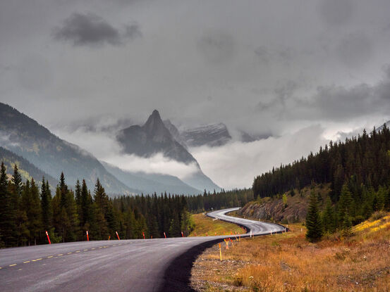  highway through misty mountains