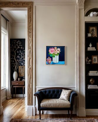 Australian Natives flowers  bloom in beautiful house. 