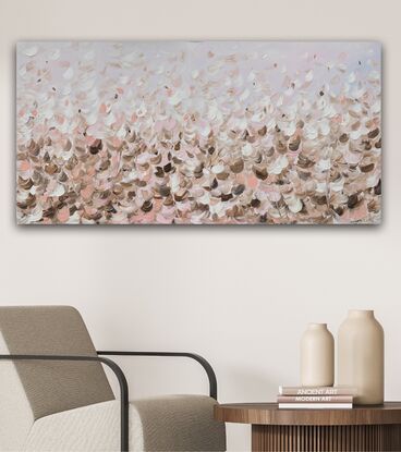 soft floral original artwork