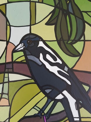 Magpies landscape