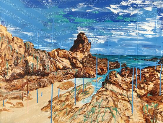 Cape Byron by Anthony Walker Aboriginal Artist