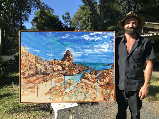 Cape Byron by Anthony Walker Aboriginal Artist