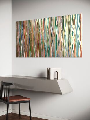 Gumtree Yarrabee Australian Abstract Painting gold painting golden hour