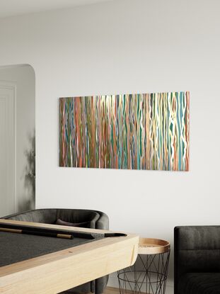 Gumtree Yarrabee Australian Abstract Painting gold painting golden hour