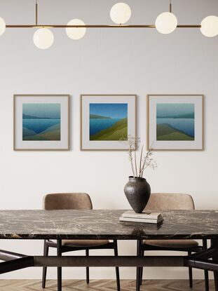 'Currarong Series-  set of 3' has been released as a photographic limited edition print of 1 - 75 only. This print is a meaningful expression of the harmonious convergence of land and sea. This unique artwork captures the essence of the coastal landscape in a captivating collage of positive words. The piece serves as an impressionistic portrayal of the dynamic meeting point between the land and the ocean, where nature's beauty is interwoven with a mosaic of uplifting words. As you immerse yourself in this visual journey, the subtle color changes of the seascape from an aerial perspective unfold, offering a one-of-a-kind viewpoint that celebrates the union of positivity and the compelling forces of nature.