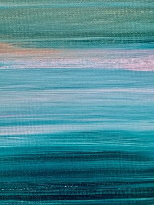 Abstract seascape original painting