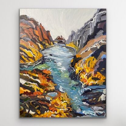 Rock pool, seascape, 