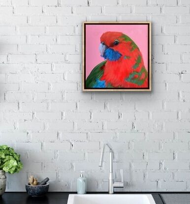 Parrot portrait