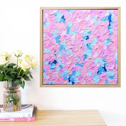 bright abstract floral 