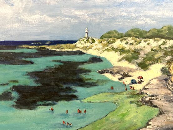 Bathurst Lighthouse on Rottnest Island.