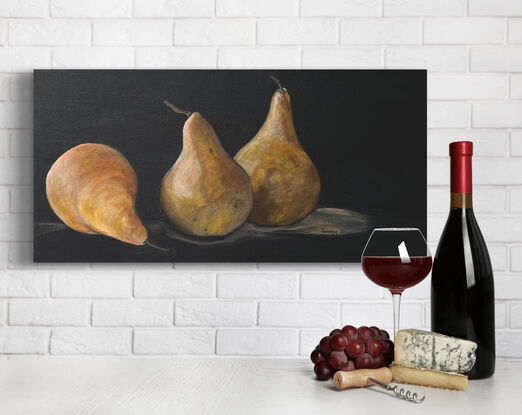 This painting would be a lovely edition to a special wall in your kitchen or to jazz up your butler’s pantry. 