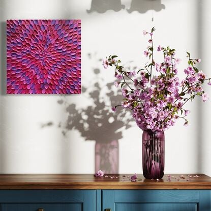 Pink red purple magenta minimalist neutral colors