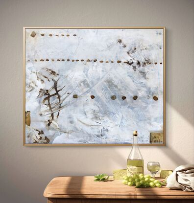 wabi-sabi calm meditative art