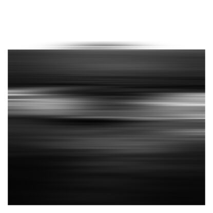 black and white seascape in abstract form