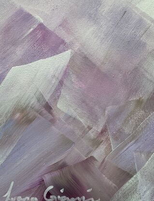 purple abstract art