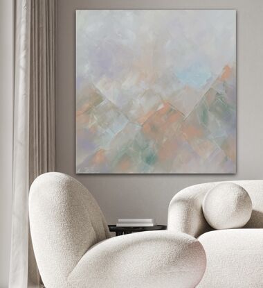 pastel abstract artwork