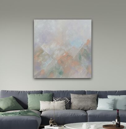 pastel abstract artwork