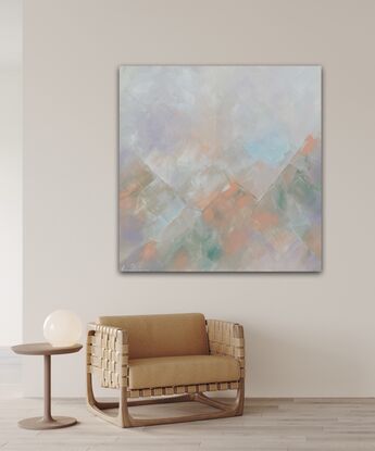 pastel abstract artwork