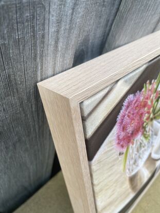 Still life with Australian pink gum blossoms