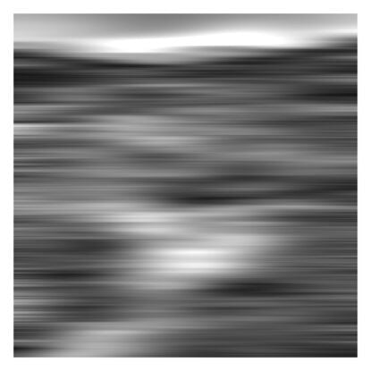 black and white seascape in abstract form