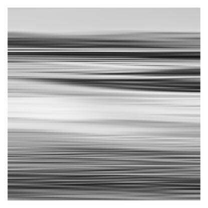 black and white seascape in abstract form