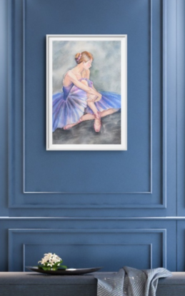 🎨 Ballerinas are an inexhaustible source of inspiration for the artist.  Many ballerinas can be described as graceful, strong, athletic or light-footed. Ballerinas are also elegant, purposeful and purposeful. They can also be expressive, passionate, or even bold. They are popular and loved.

🎨 This original watercolour painting can be a great gift for figurative and portrait paintings lovers or decorate the interior of your home.

🎨 This is original signed and dated (on the back) artwork made on professional watercolour paper ( 300 gr, acid free, 100% cotton, cold pressed ) with professional long - lasting watercolours Daniel Smith.

🎨 The artwork will be securely packed in protective materials and shipped the safest way, will be supplied with no mounting or frame.

🎨 More of my watercolor paintings, about me and my creative life.

https://bluethumb.com.au/alla-art
https://www.facebook.com/alla.artalla
https://www.instagram.com/artalla_artist
https://www.pinterest.com.au/WatetcolorbyArtAlla