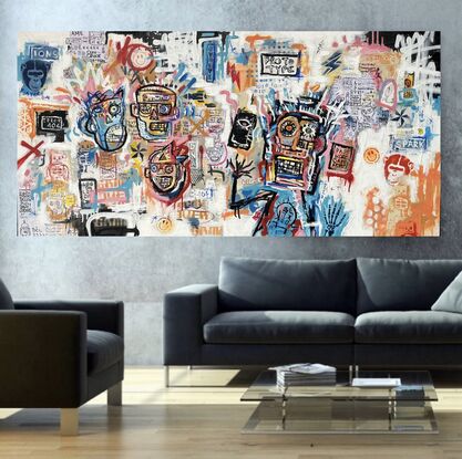 Urban Pop Expressionist Painting 