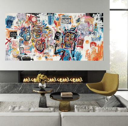 Urban Pop Expressionist Painting 