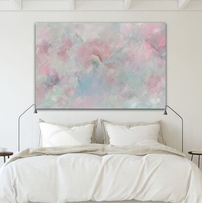 pastel tone abstract art